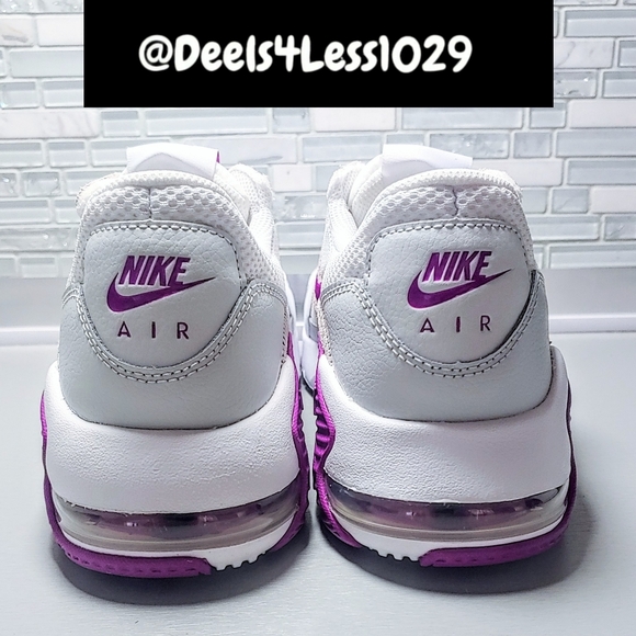 Nike Air Max Excee Womens Size 6 White Hyper Violet Platinum - Picture 4 of 6
